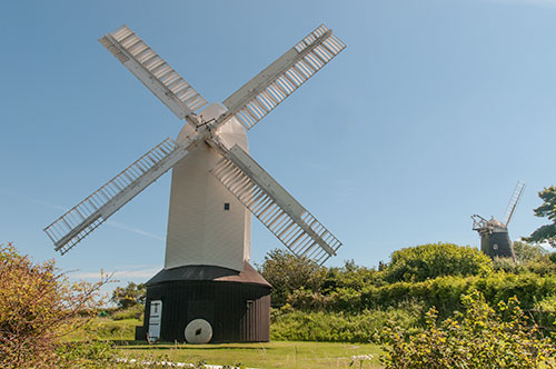 Jack & Jill Windmills on the South Downs